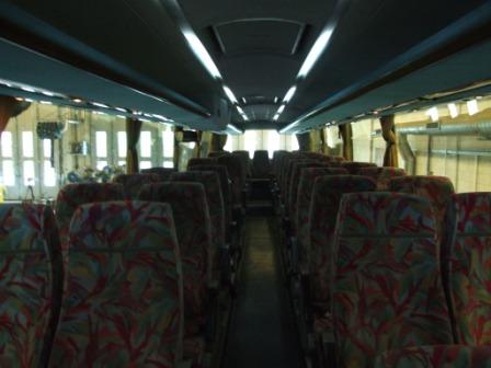 bus rental Genoa, Genova, Genoa Cristoforo Colombo Airport, Liguria, Italy Scania 55 60 seats