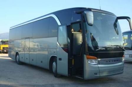 Bus rental Genoa, Genova, Genoa Cristoforo Colombo Airport, Liguria, Italy Setra, Top class, Lux class Business class coaches