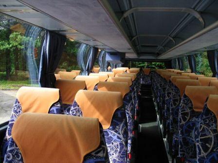 bus rental Genoa, Genova, Genoa Cristoforo Colombo Airport, Liguria, Italy neoplan 50 seats