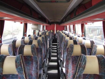 bus rental Genoa, Genova, Genoa Cristoforo Colombo Airport, Liguria, Italy Scania 55 60 seats